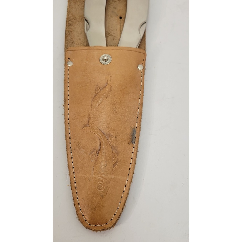 Vintage Overland Fishermans Friend Fishing Multi Tool Pliers Sheath Germany